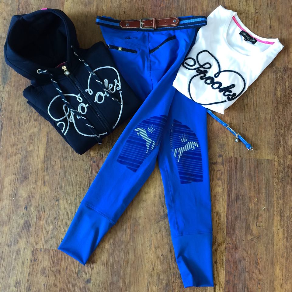 Spooks Knee Grip Sequin Blue