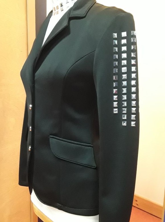 Cavalliera Silver Stud Show Jacket Ladies