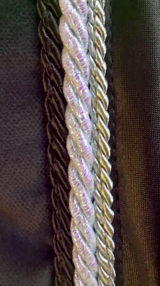 Marta Morgan Brown Saddlecloth with Matching Fly Veil