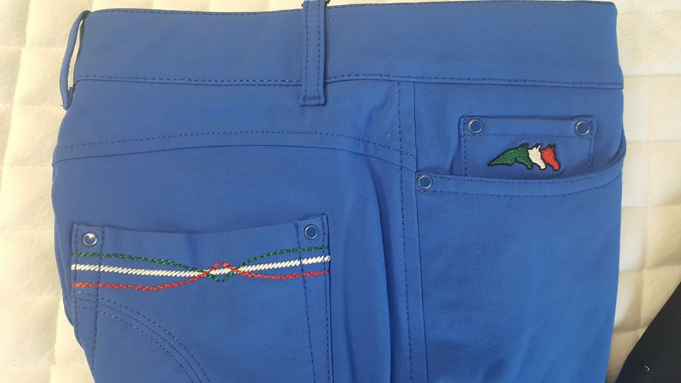 Equiline Carola Half Grip Breeches blue