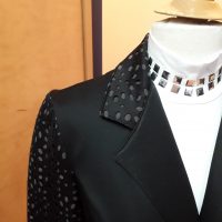 Cavalliera Black Lace Design