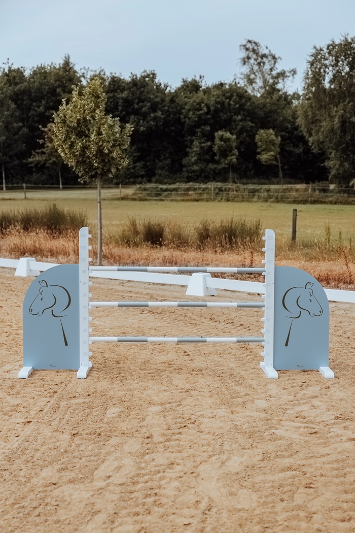 Hobby Horse Jump Pole - Blue