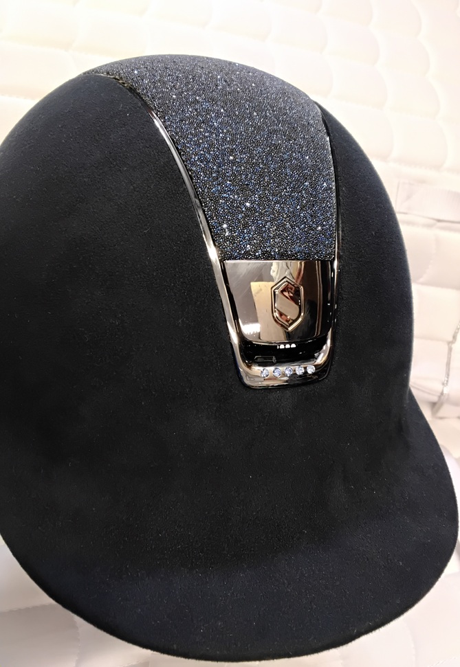 Samshield Alcantara & Crystal Fabric Helmet