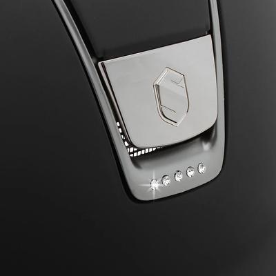 SamShield ShadowMatt Helmet 5 Crystals Black