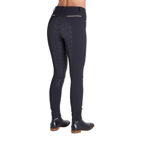 Montar Ladies Eva Black Yati Gold Chain Full Seat Silicone