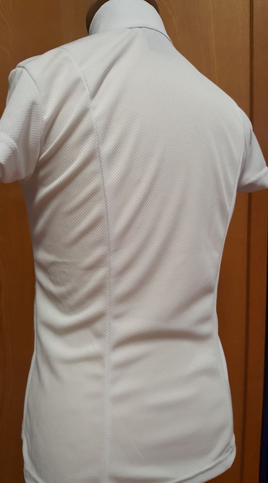 For Horses' Girl's Milly Show Shirt (Silver)