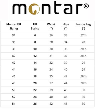 Montar Black High Waist Ladies Breeches