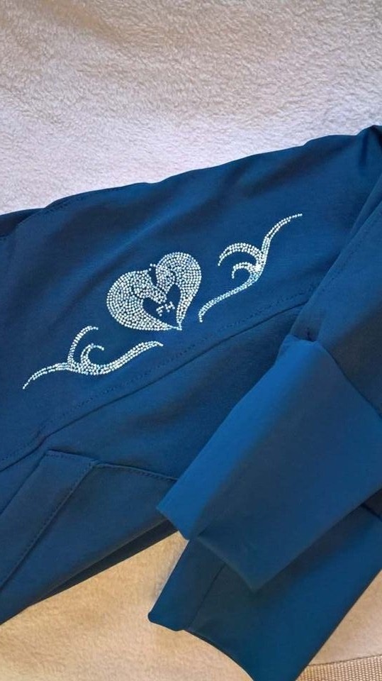 For Horses Girl's Susi Breeches Navy