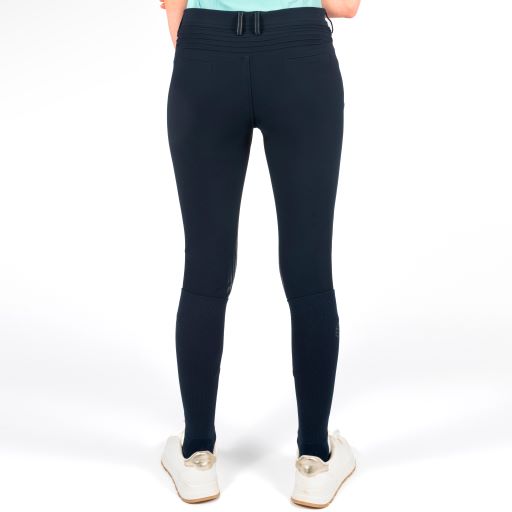 Samshield Adele Metal Dots Knee Grip Ladies Breeches Navy