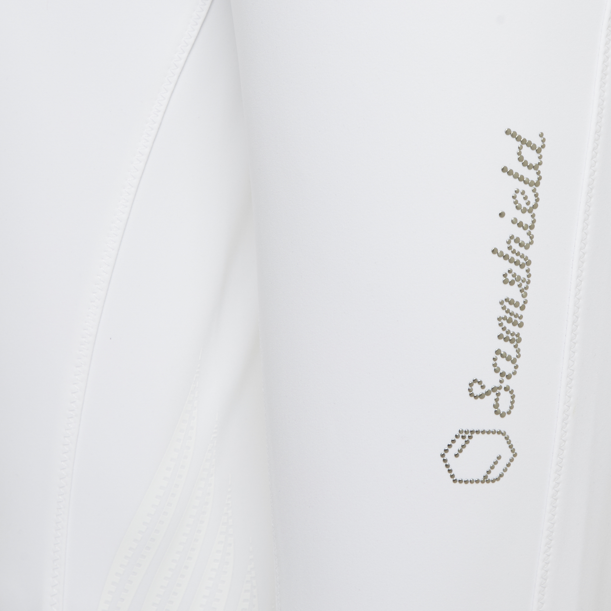 Samshield Adele Metal Dots Ladies White Tone Breeches