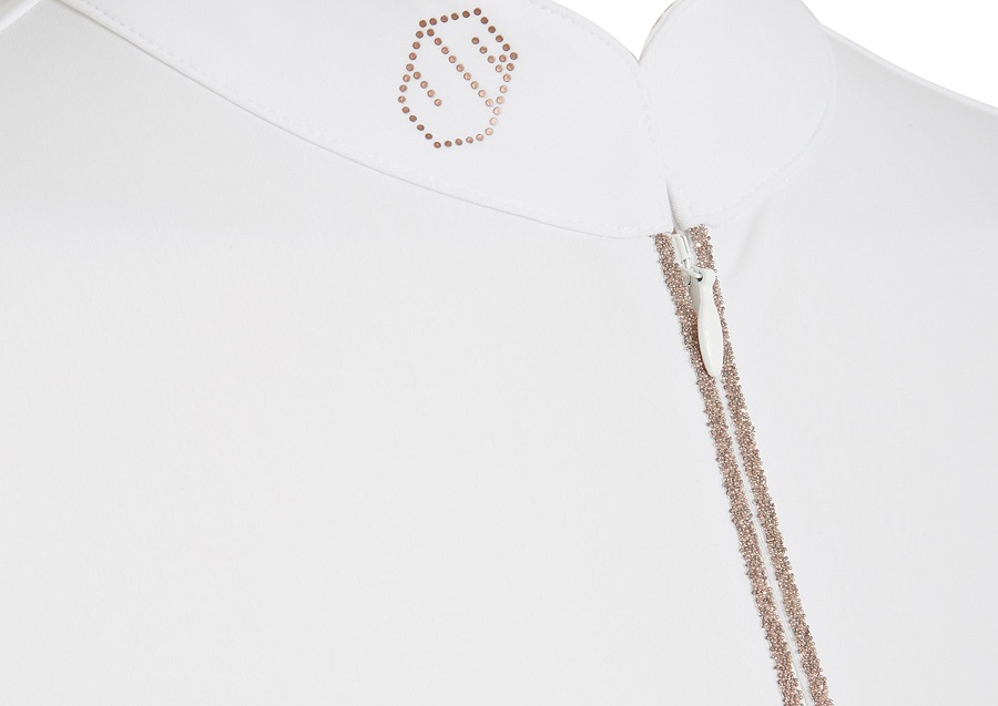 Samshield Aloise Ladies Competition Shirt White Rose Gold