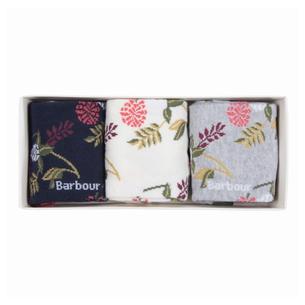 Barbour Floral Fern Sock Giftset