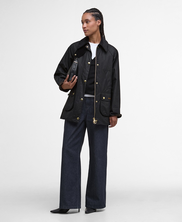 Barbour Modern Beadnell Wax Jacket Ladies