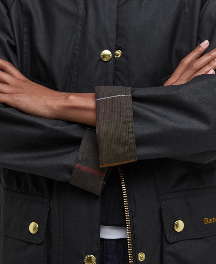 Barbour Modern Beadnell Wax Jacket Ladies