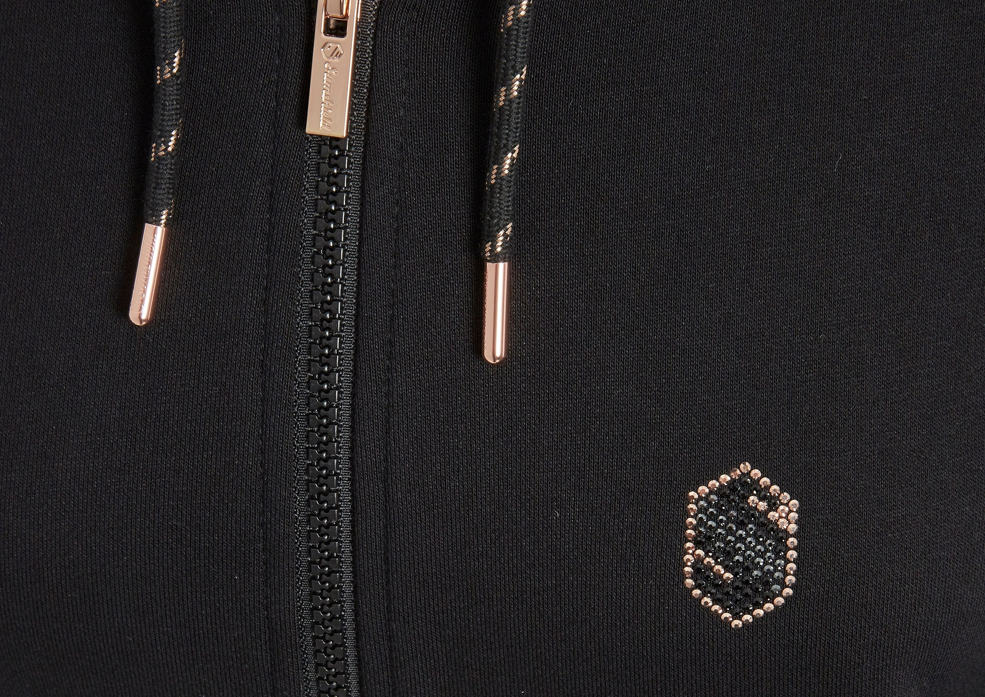 Samshield Berenice Full Zipper Sweatshirt Black