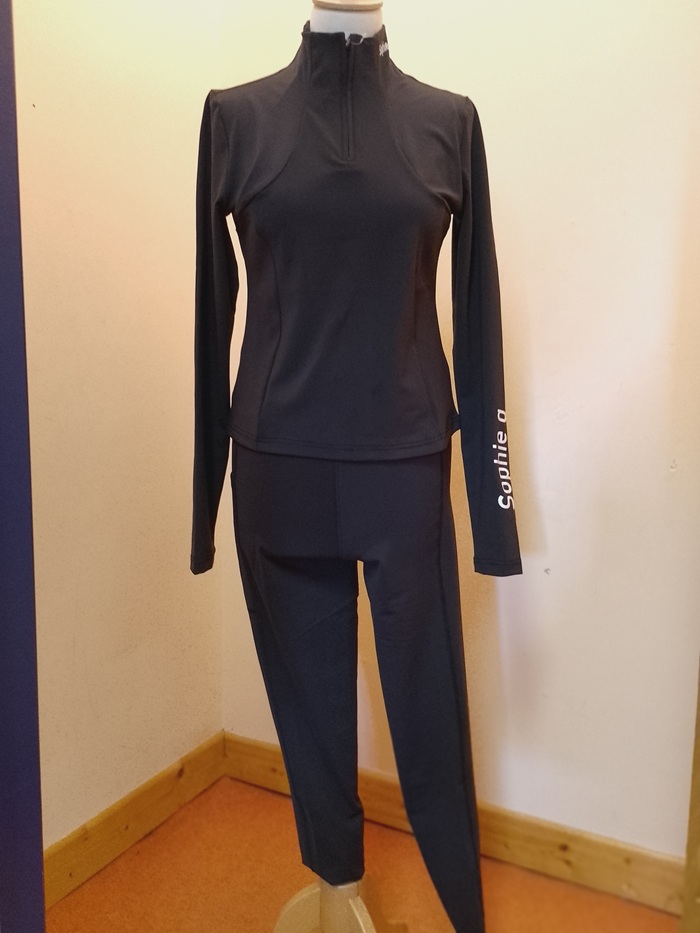 Sophie G Girl's Training Top Black