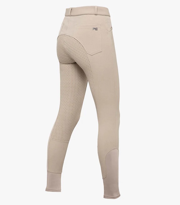 Premier Equine Brava Girl's Breeches Beige