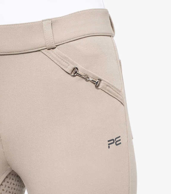 Premier Equine Brava Girl's Breeches Beige