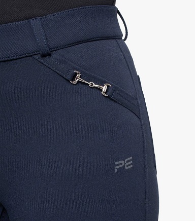 Premier Equine Brava Girl's Breeches Navy