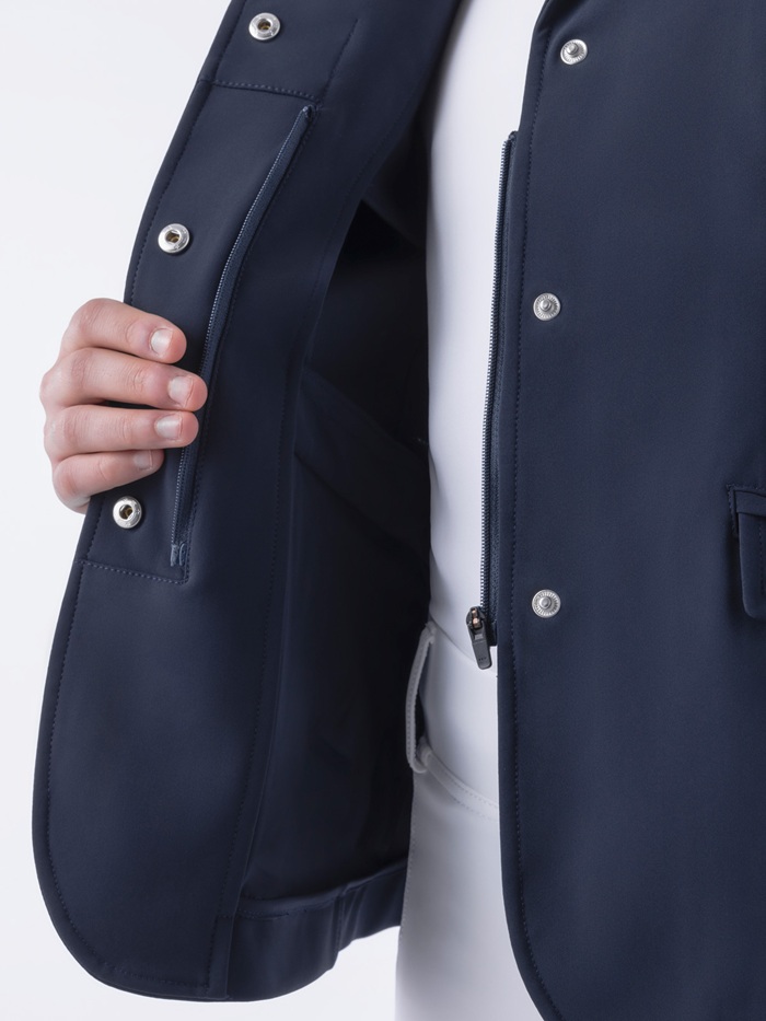 Equiline Girls Carolink Competition Jacket Navy
