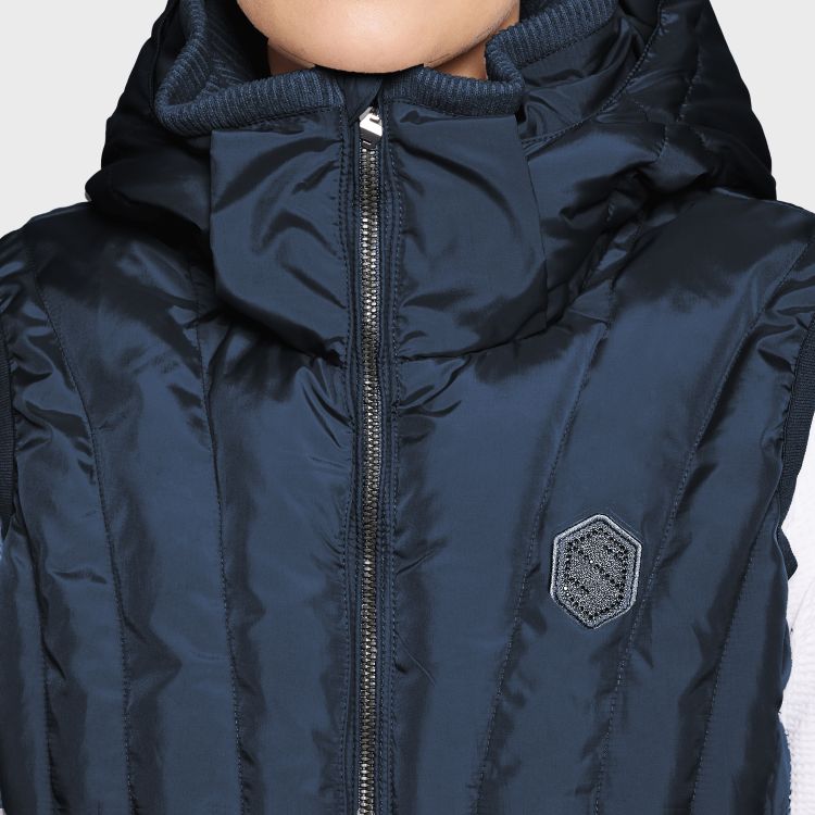 Samshield Chamonix Ladies Puffer Gilet Navy