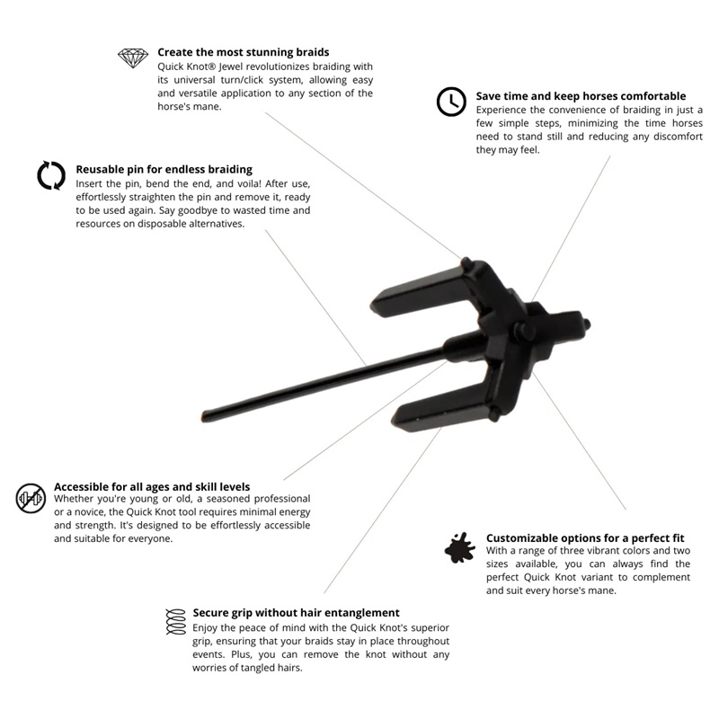 Hes Tec Quick Knot Deluxe Standard