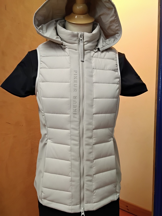 Pikeur Hybrid Core Vest Ladies Pearl Grey