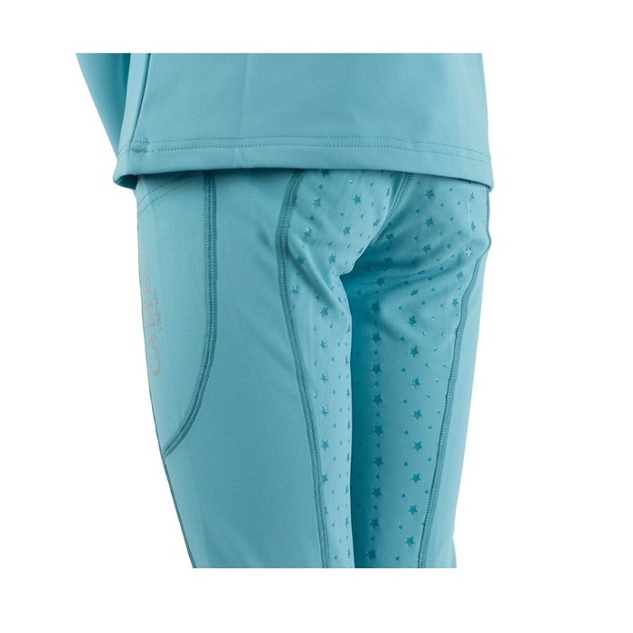 Junior Riding Tights Cornflower