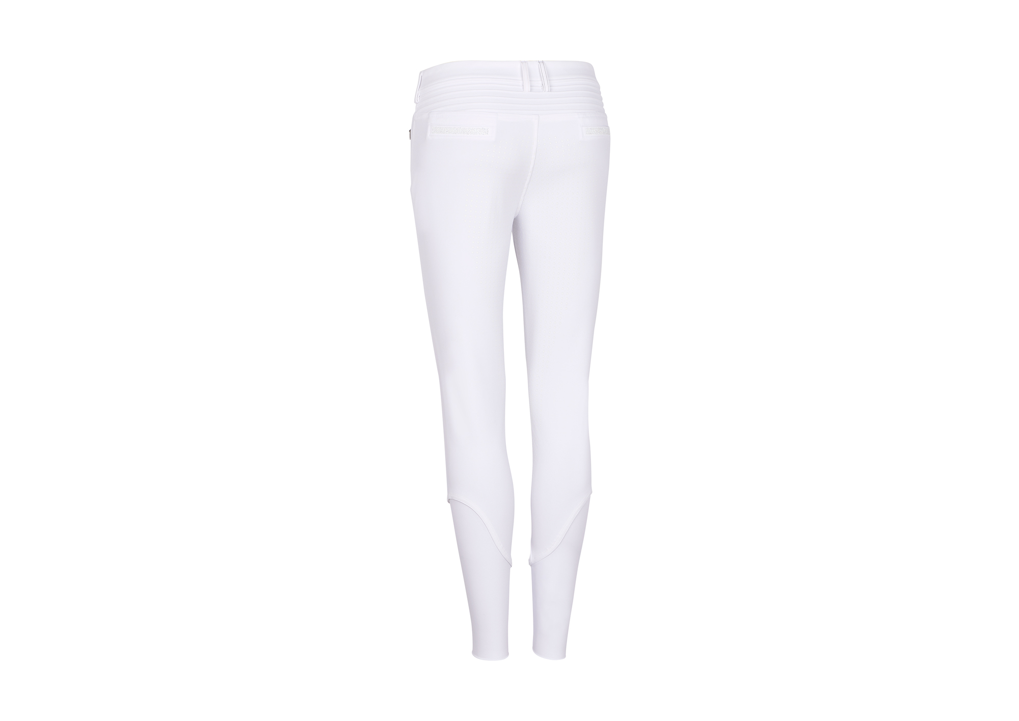Samshield Diana Ladies Breeches  White with Metal Dots
