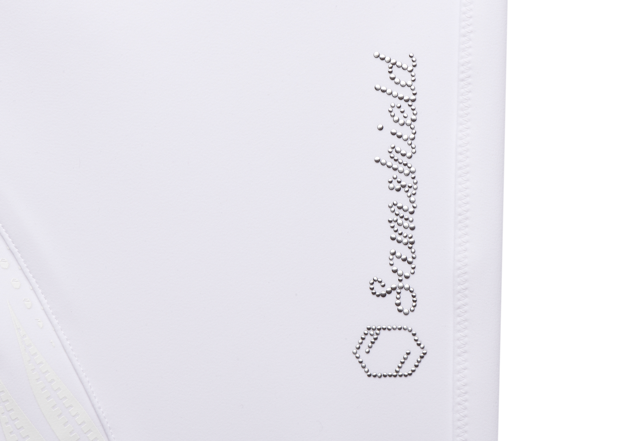 Samshield Diana Ladies Breeches  White with Metal Dots