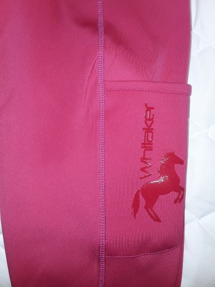 John Whitaker Diggle Children's Riding Tights Rose