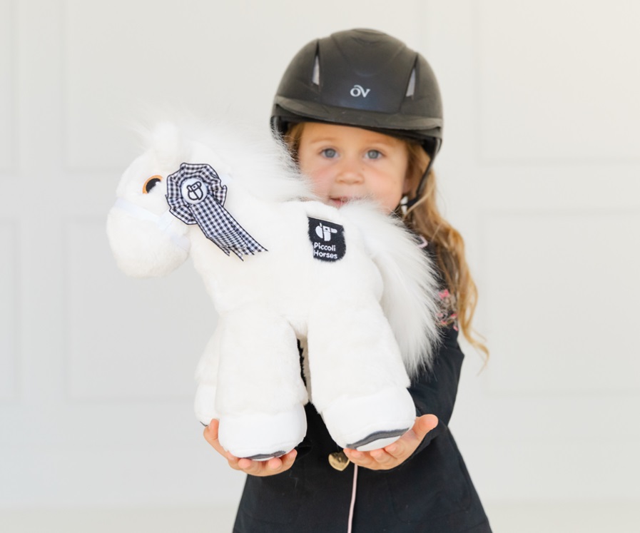 Piccoli English Pony Popcorn White