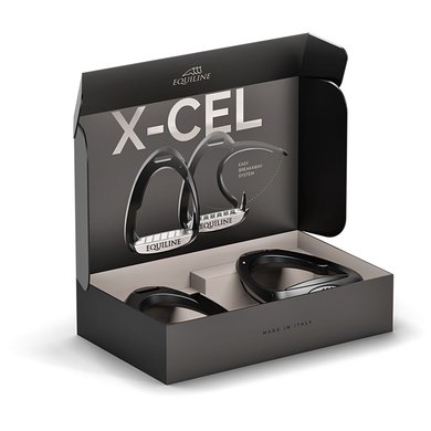 Equiline X-Cel Safety Jump Stirrups Royal Blue