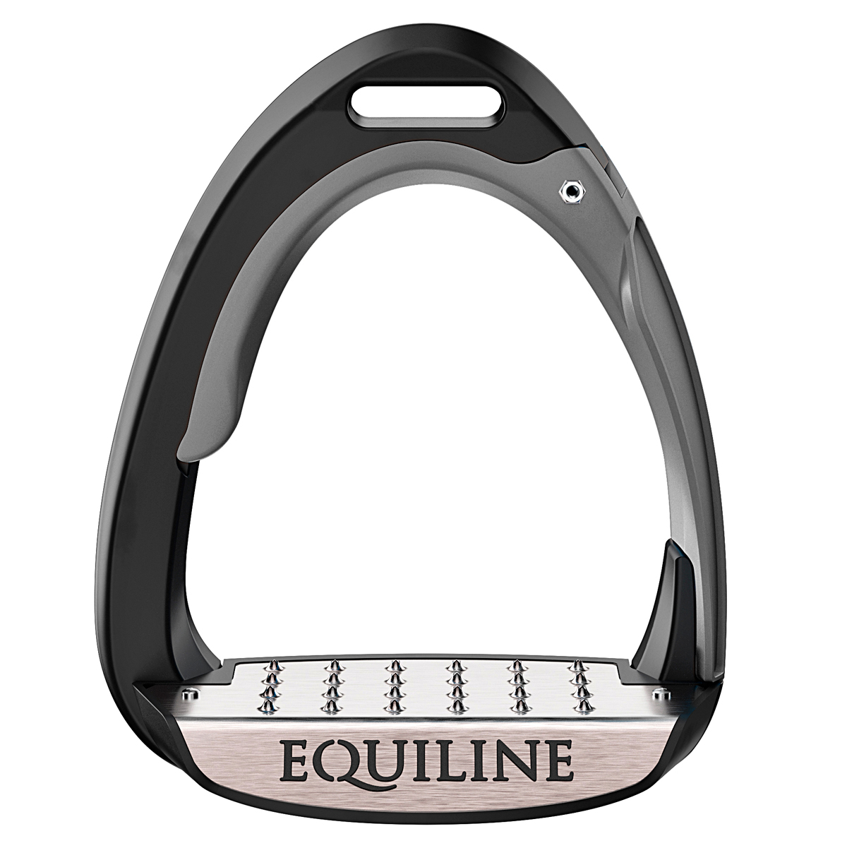 Equiline X-Cel Safety Jump Stirrups Matt Black