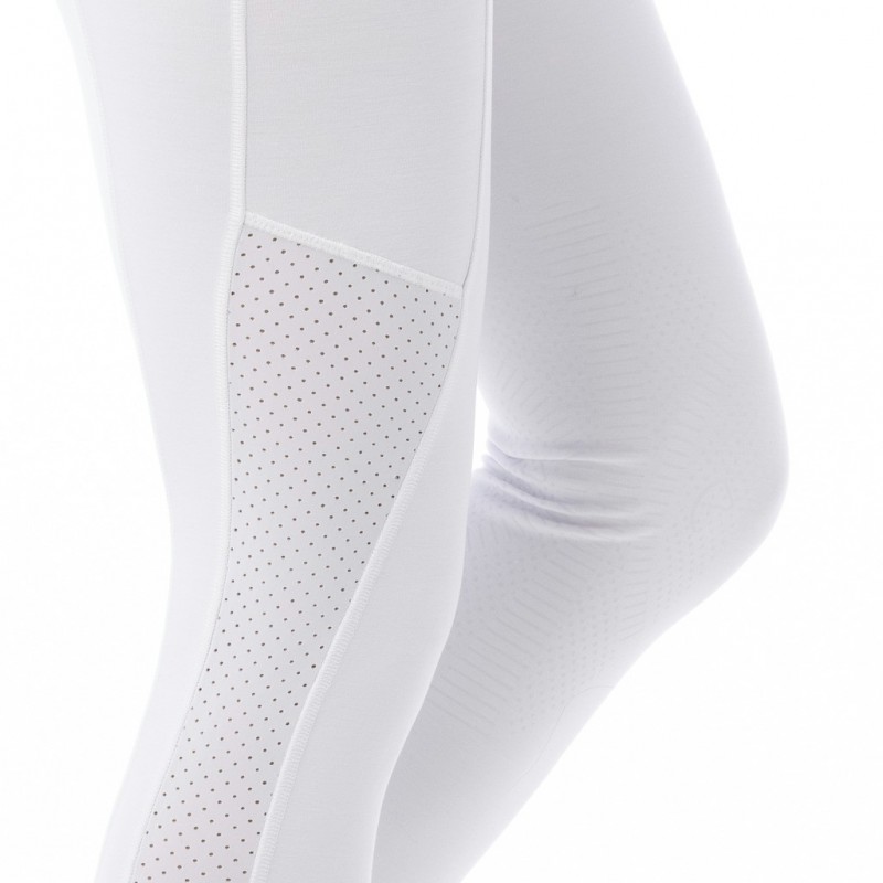 Equi Theme Akela Ladies White Riding Tights