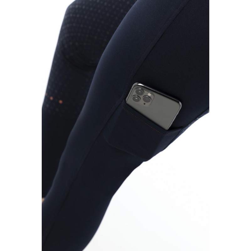 Eque Theme Lyly Pull On Riding Tights Navy