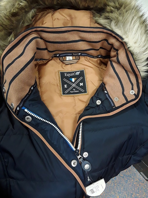 Equi Theme Padded Jacket with Hood Ladies