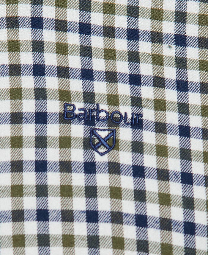 Barbour Finkle Tailored Gingham Shirt Mens
