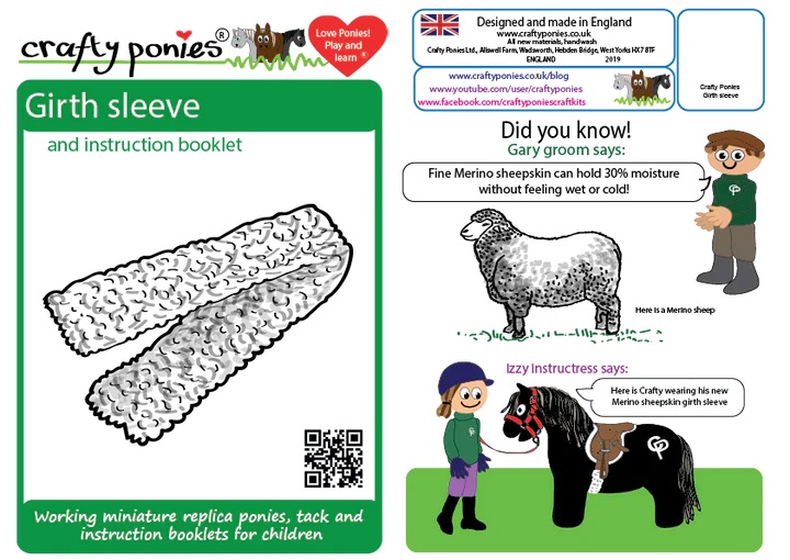 Crafty Ponies Saddlecloth & Girth Sleeve