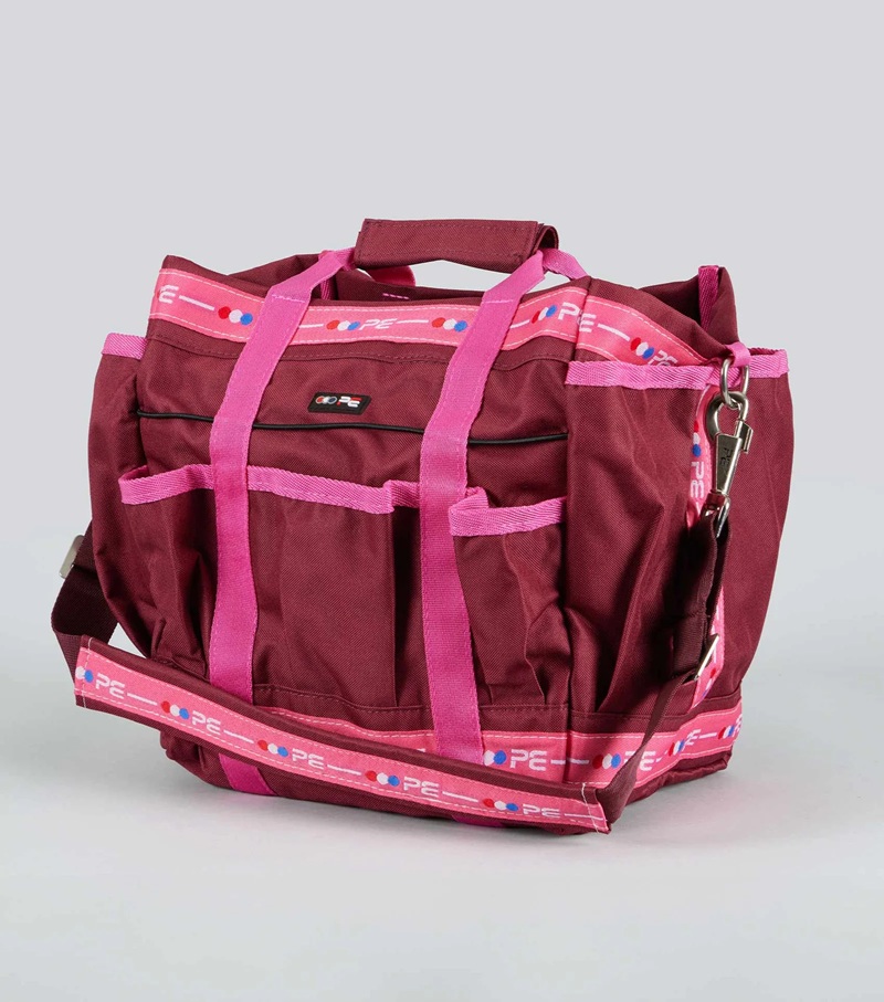 Premier Equine Grooming Kit Bag Wine