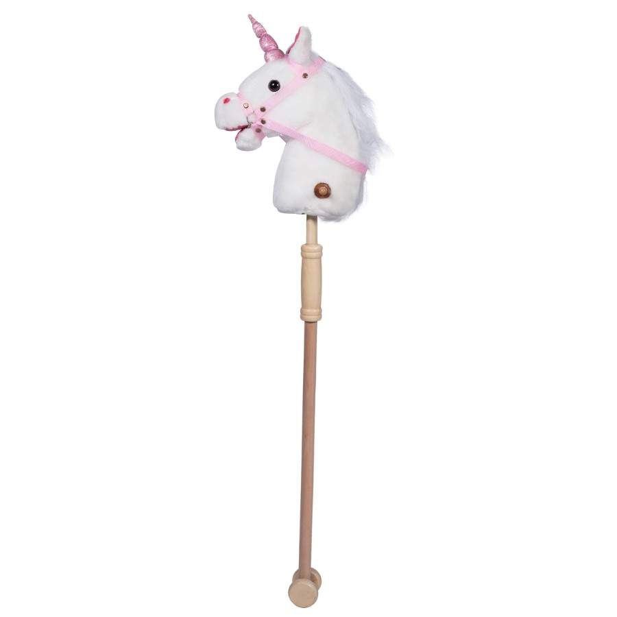 Hobby Horse with Sound - Bella - White
