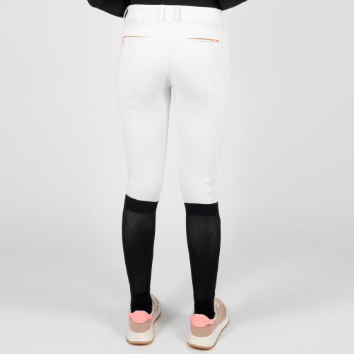 Samshield Jully Full Grip White Rose Gold Ladies Breeches
