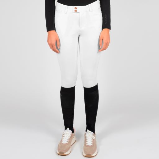 Samshield Jully Full Grip White Rose Gold Ladies Breeches