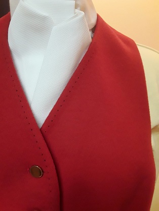 Hunting Waistcoat Ladies Red