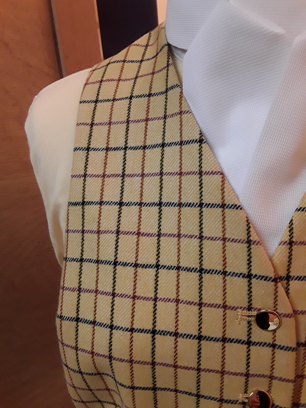 Tattersalls Check Hunting Waistcoats Ladies