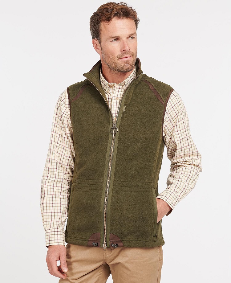 Barbour Langdale Fleece Gilet Olive