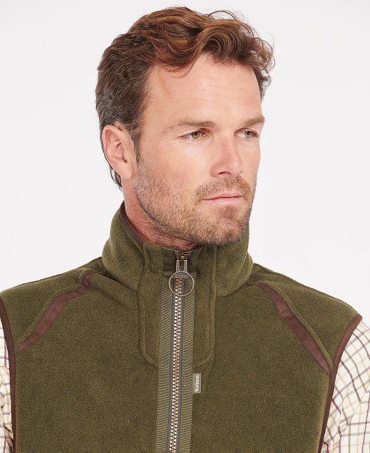 Barbour Langdale Fleece Gilet Olive