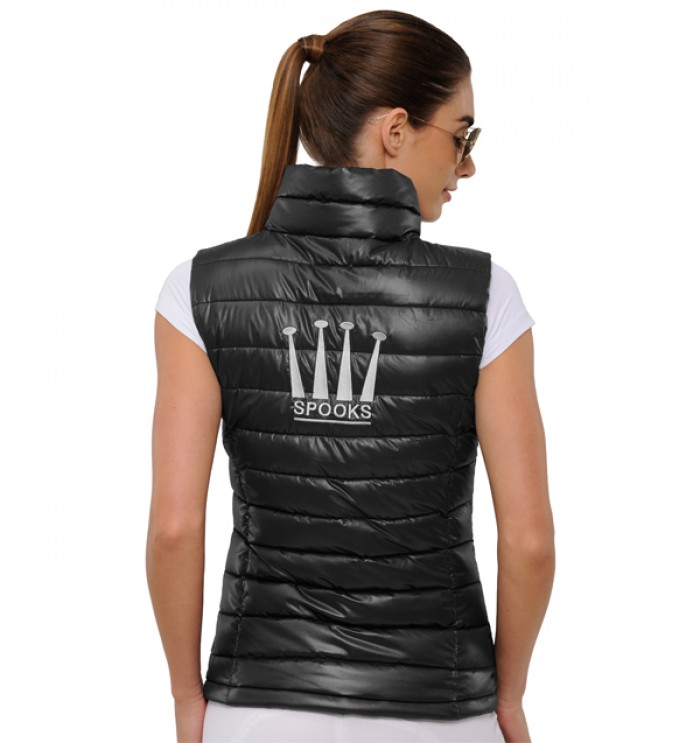Spooks Ladies Logo Vest Pink