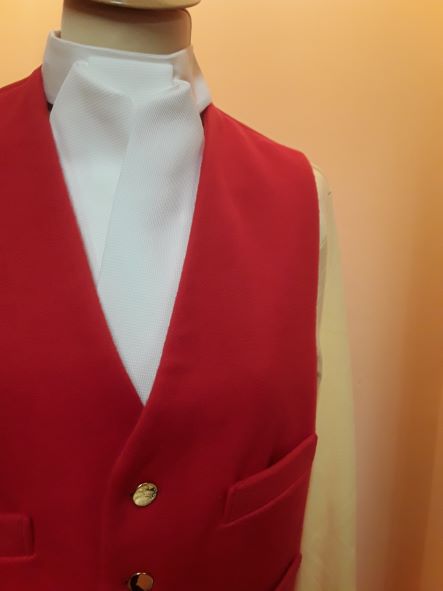 Hunting Waistcoat Men Red