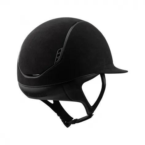 Samshield V2 Miss Shield Premium Alcantara Black Riding Helmet
